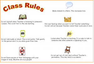 Sınıf Kuralları İngilizce 5